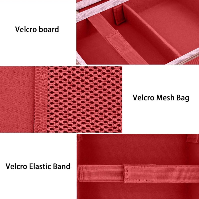 Baval Label Printer Case Compatible with NIIMBOT B21/B1 Label Maker Thermal Label Printer and 2 inch Label Paper(Red Case) - Image 4